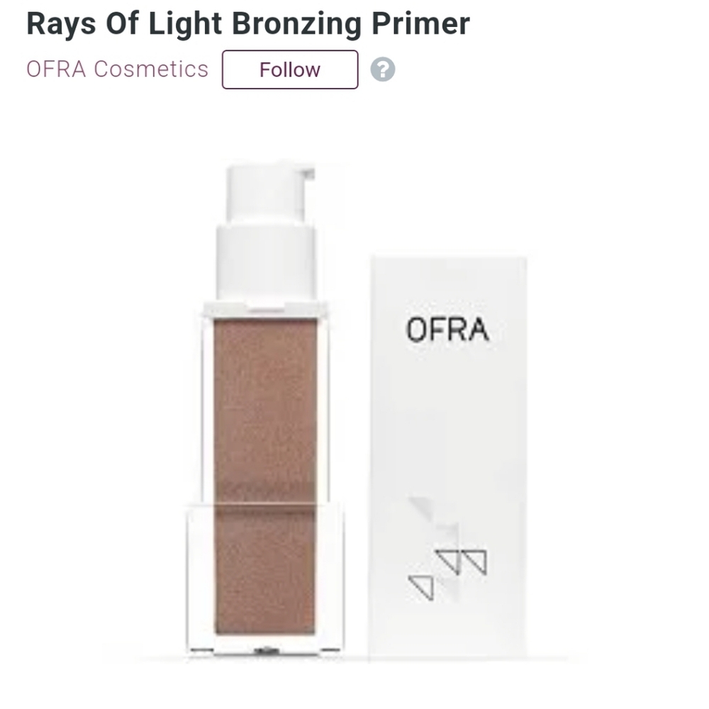 Ofra Cosmetics Rays Of Light Primer | NIB